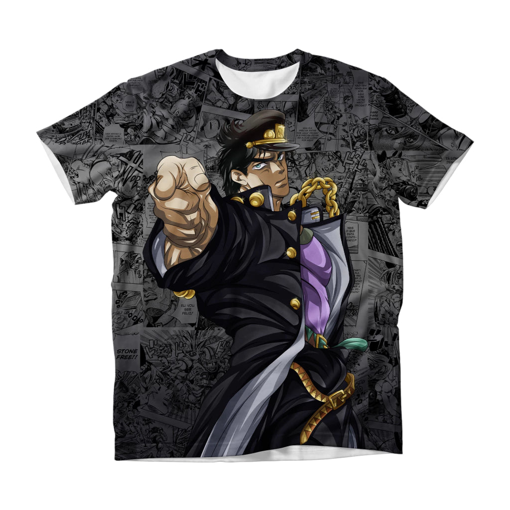 Camiseta JoJo Aventure 021 Dry-Fit Premium Unissex