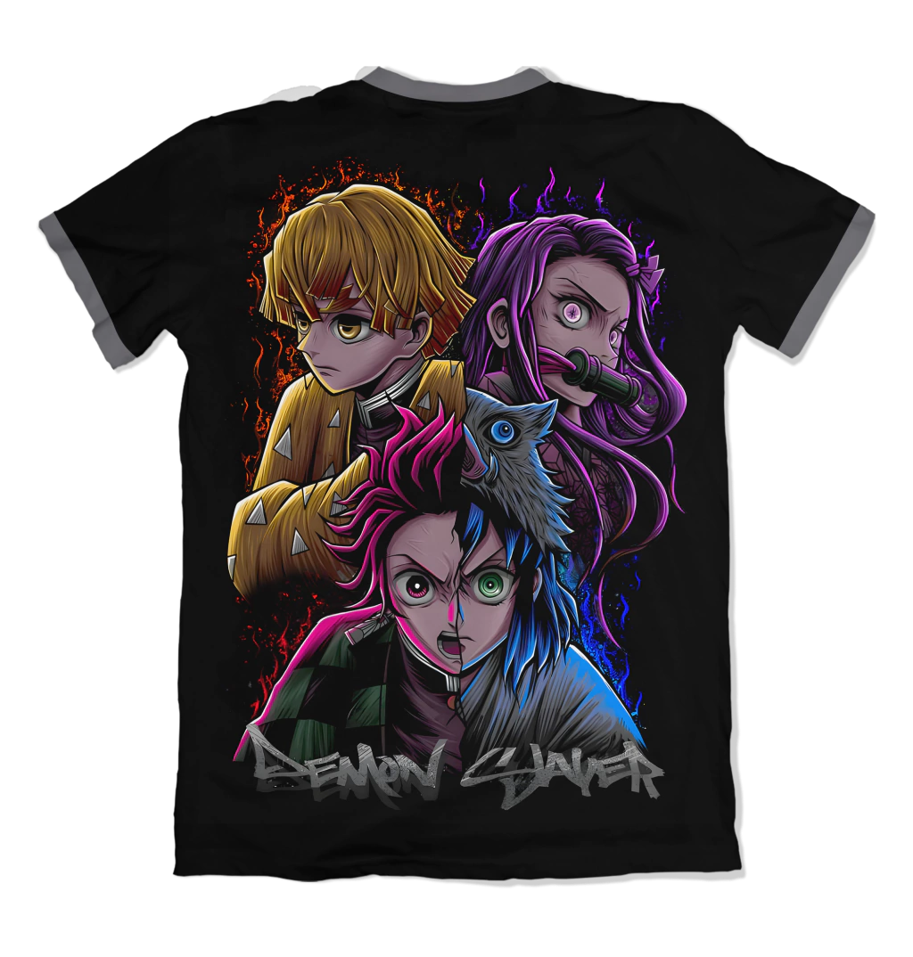 Camiseta Demon Slayer DS001 Dry-Fit Premium Unissex