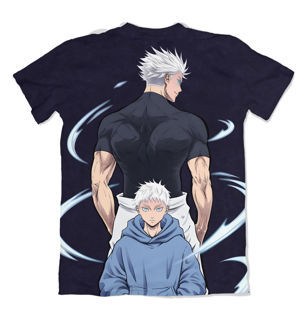 Camiseta Jujutsu Kaisen Gojo Satoru GS002 Dry-Fit Premium Unissex