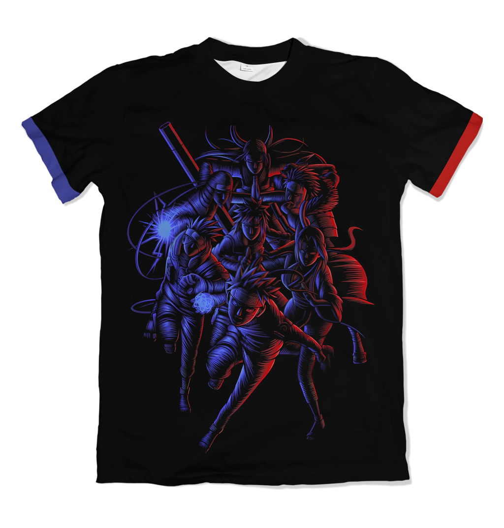 Camiseta Naruto NJ001 Dry-Fit Premium Unissex