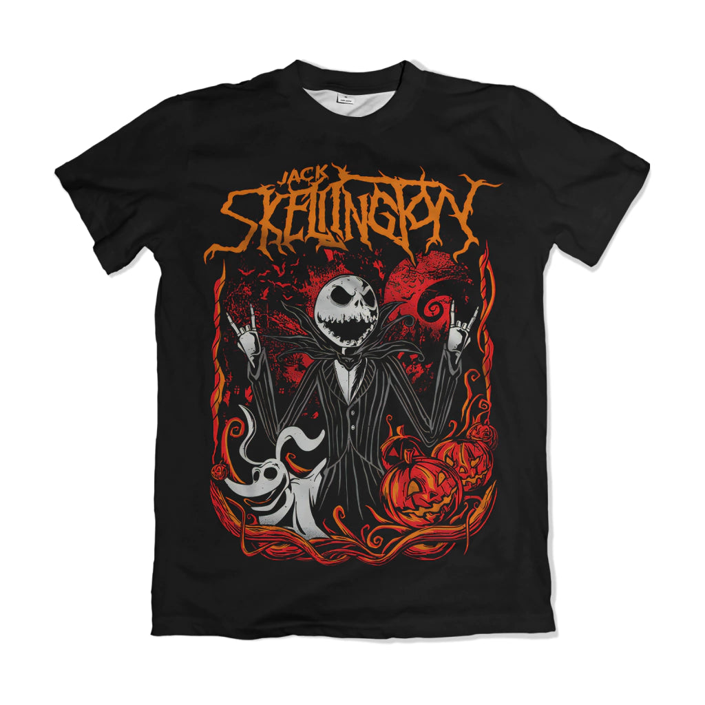 Camiseta Icons of Horror Jack Skellington Dry-Fit Premium Unissex