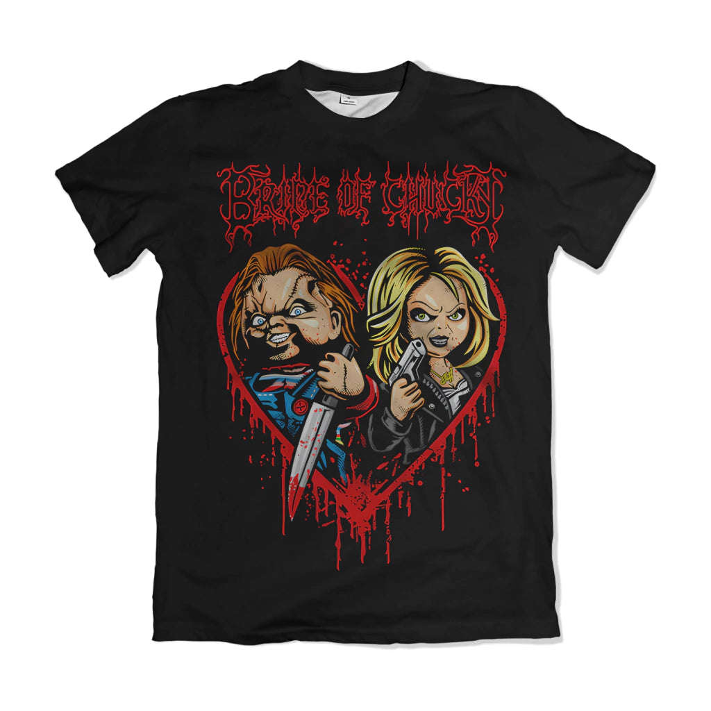 Camiseta Icons of Horror Noiva do Chucky Dry-Fit Premium Unissex