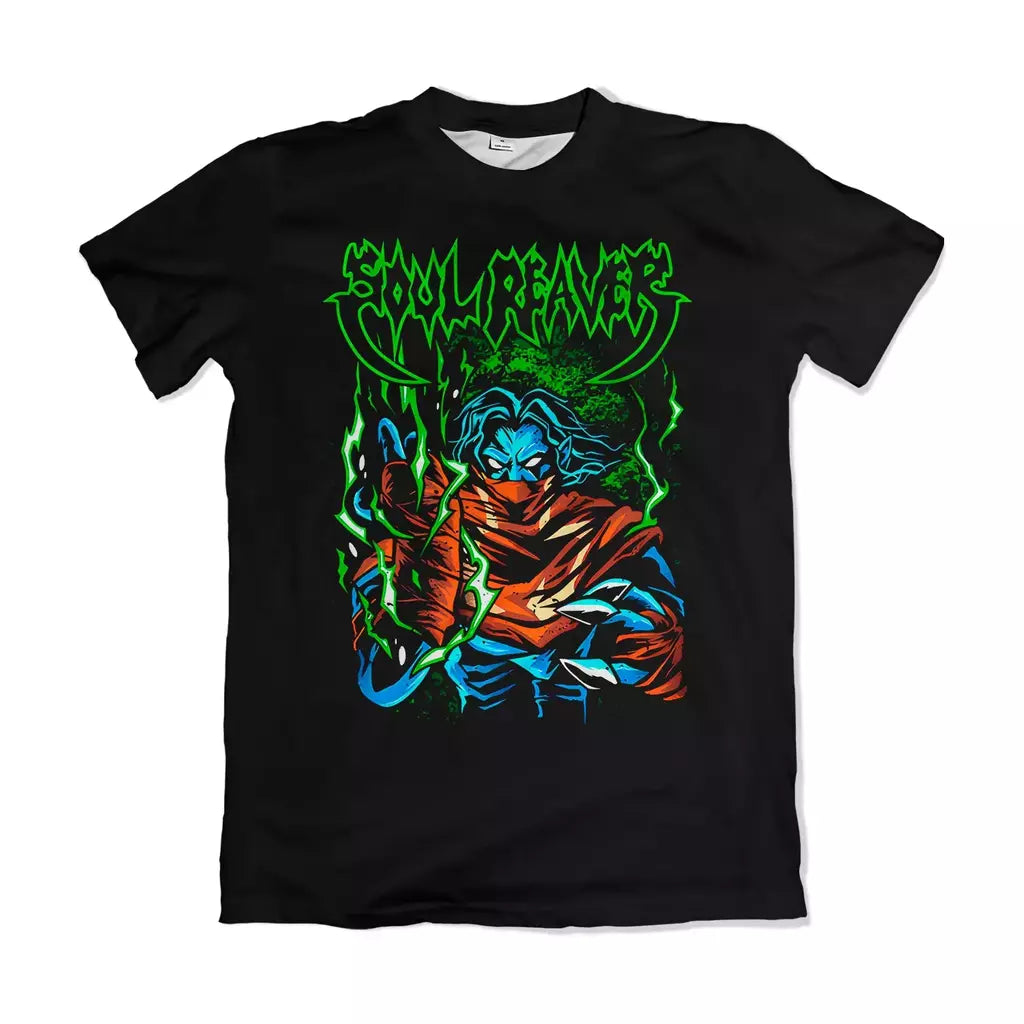 Camiseta Icons of Horror Raziel Soul Reaver Dry-Fit Premium Unissex