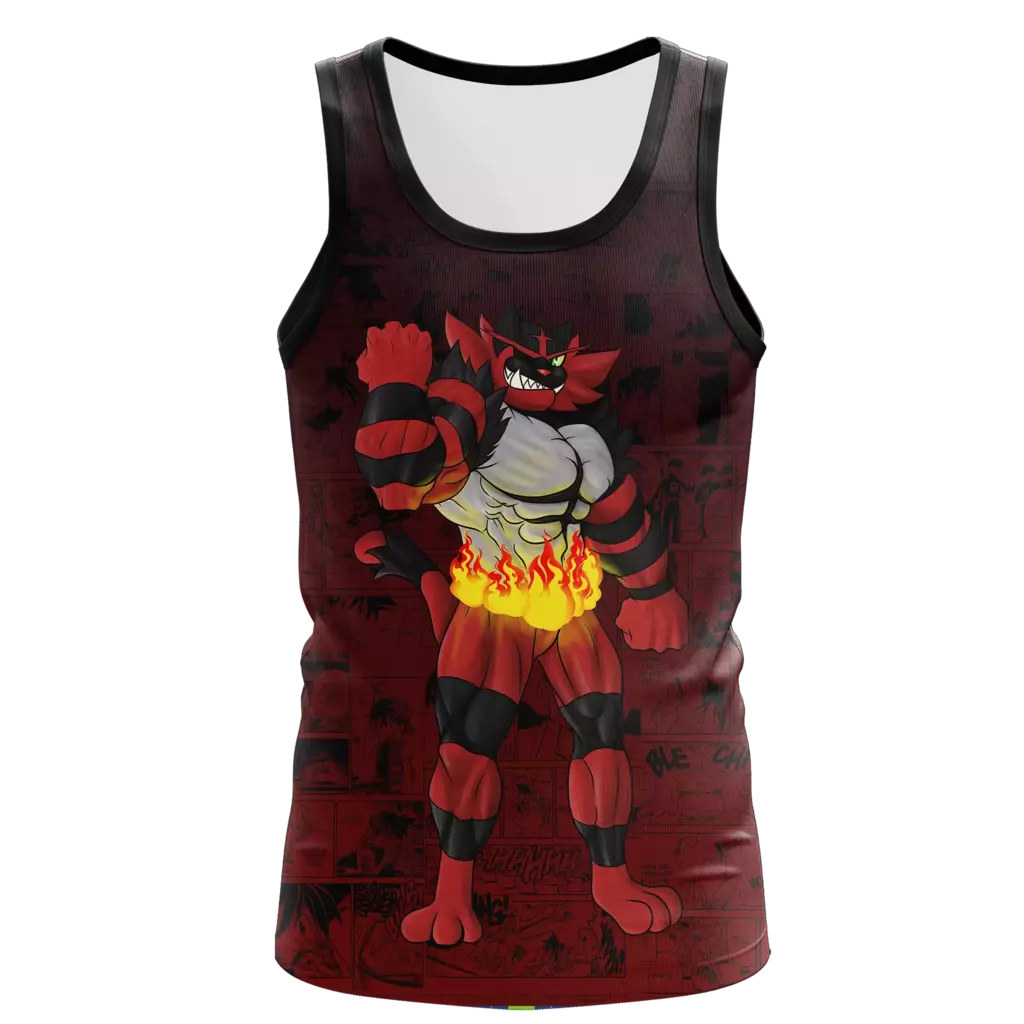 Regata Pokémon Incineroar Dry-Fit Premium Unissex