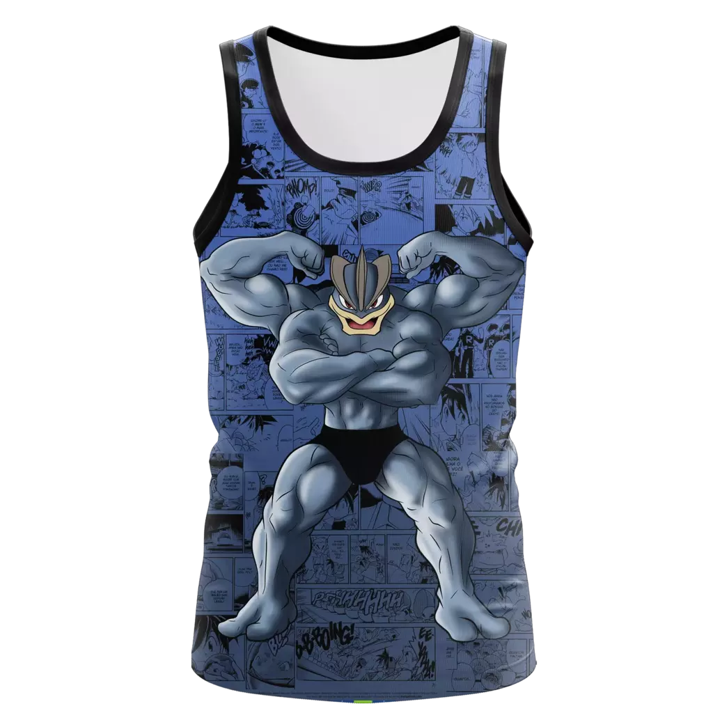 Regata Pokémon Machamp Dry-Fit Premium Unissex