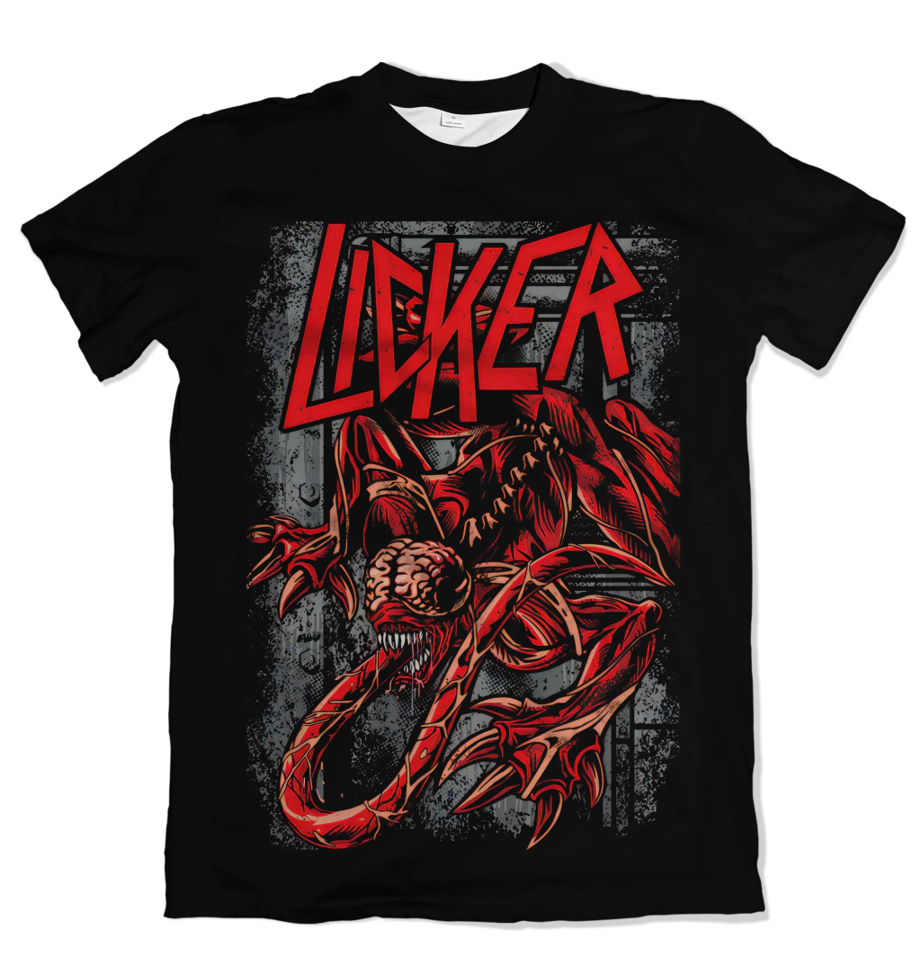 Camiseta Resident Evil Licker Dry-Fit Premium Unissex