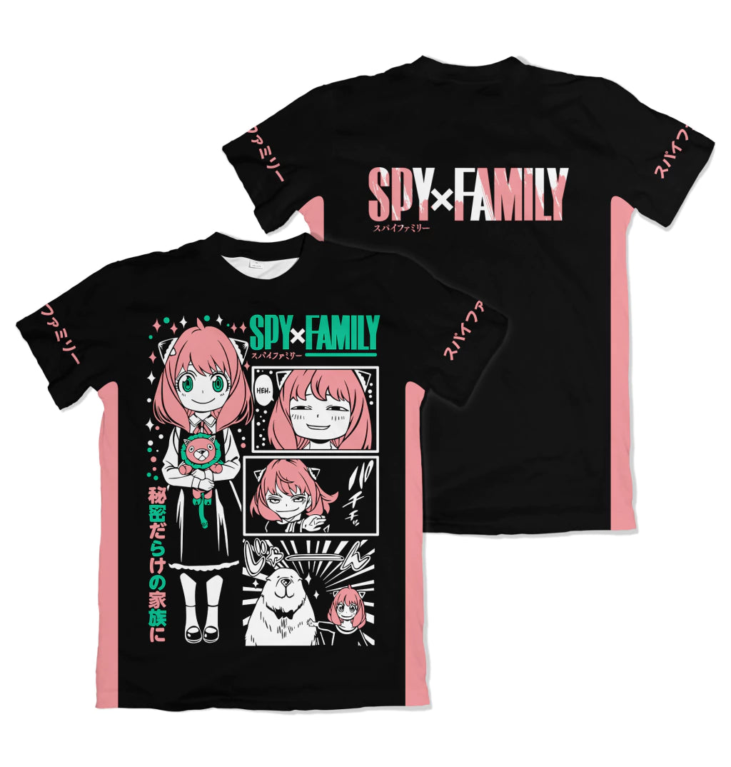Camiseta Spy x Family Anya Forger SP007 Dry-Fit Premium Unissex