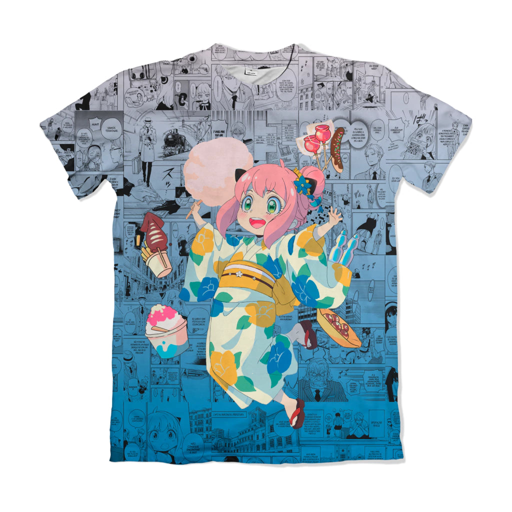 Camiseta Spy x Family Anya Candy Dry-Fit Premium Unissex