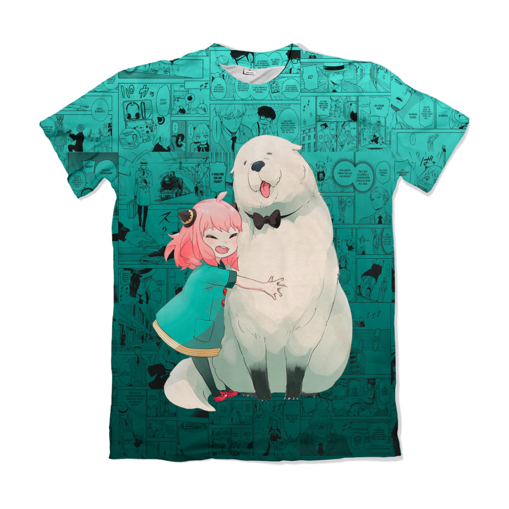 Camiseta Spy x Family Anya Forger SP040 Dry-Fit Premium Unissex