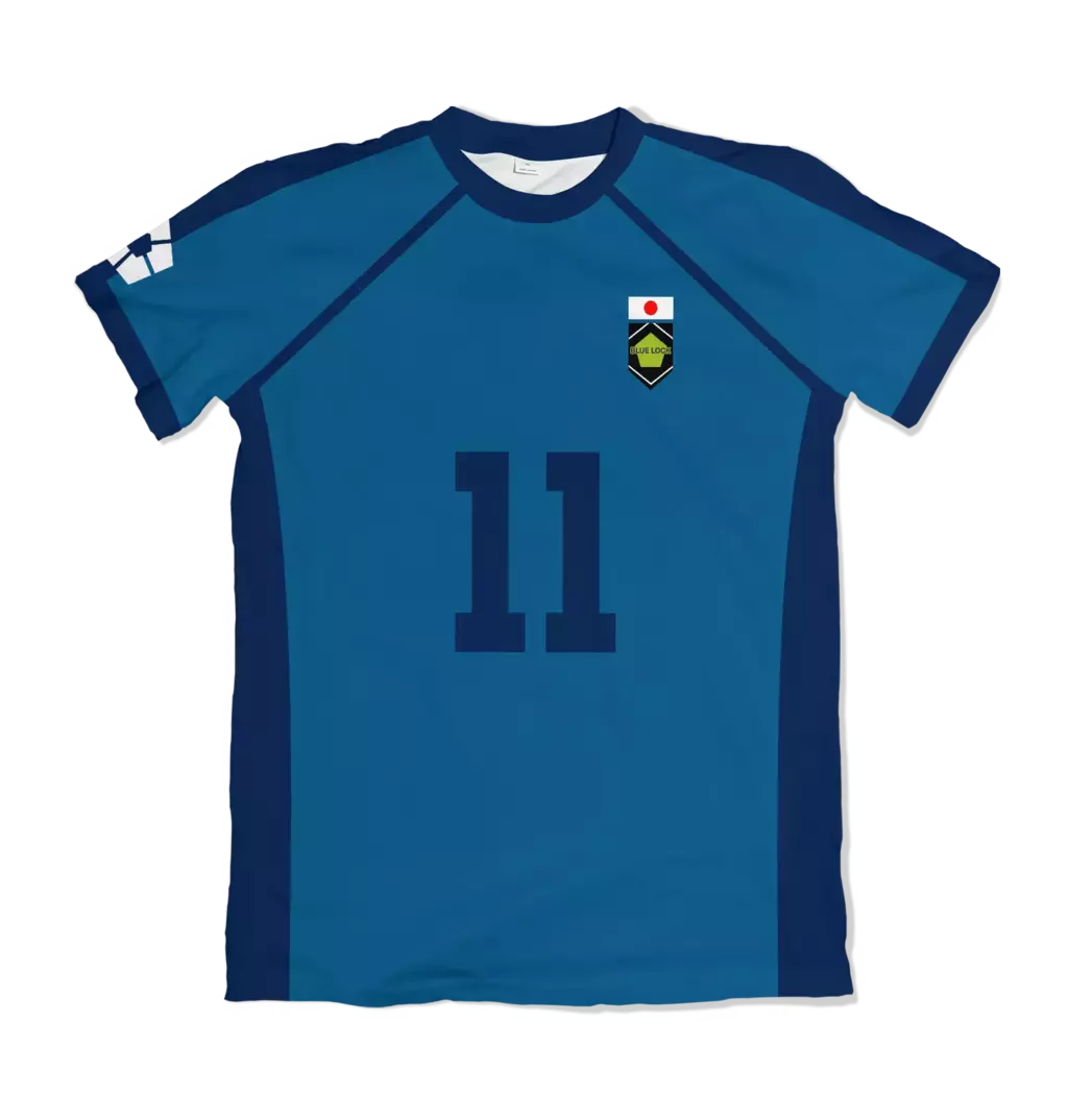 Camiseta Blue Lock ISAGI Dry-Fit Premium Unissex
