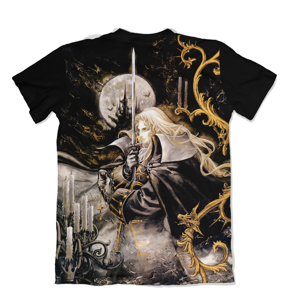 Camiseta Castlevania Symphony of the Night Dry-Fit Premium Unissex