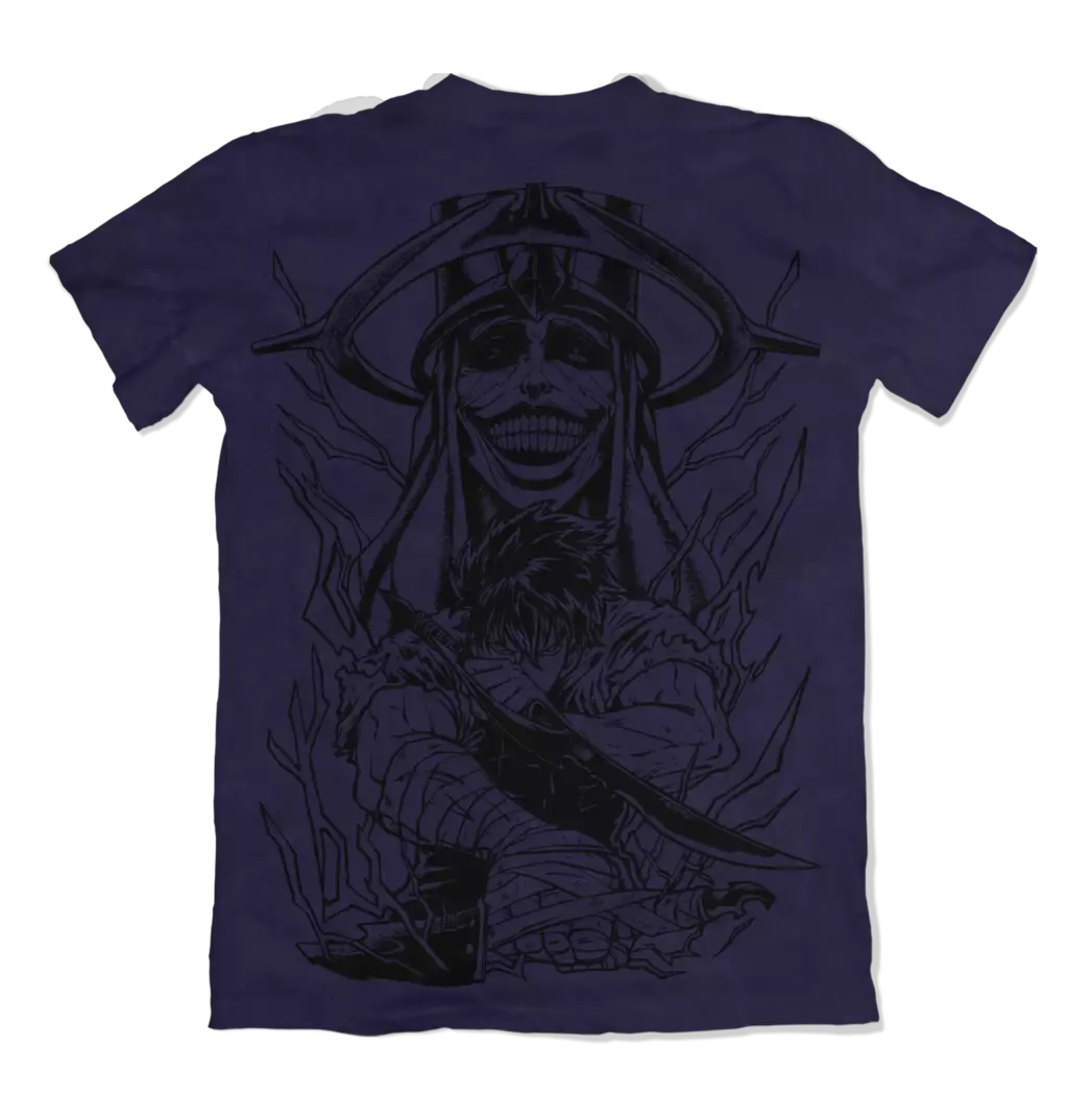 Camiseta Solo Leveling INK Sung Jinwoo 1 Dry-Fit Premium Unissex