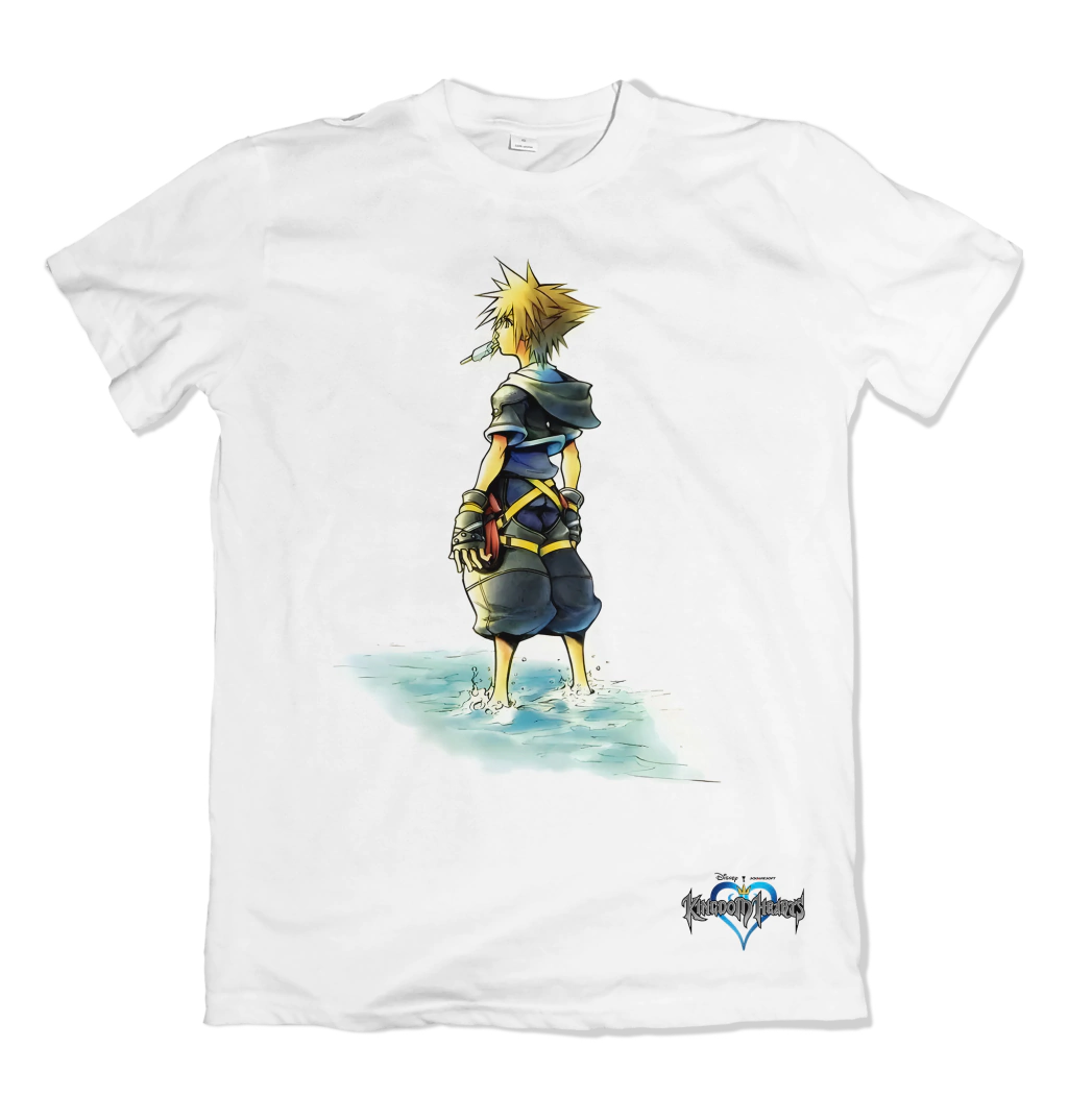 Camiseta Kingdom Hearts Sora KH2 Menu Dry-Fit Premium Unissex