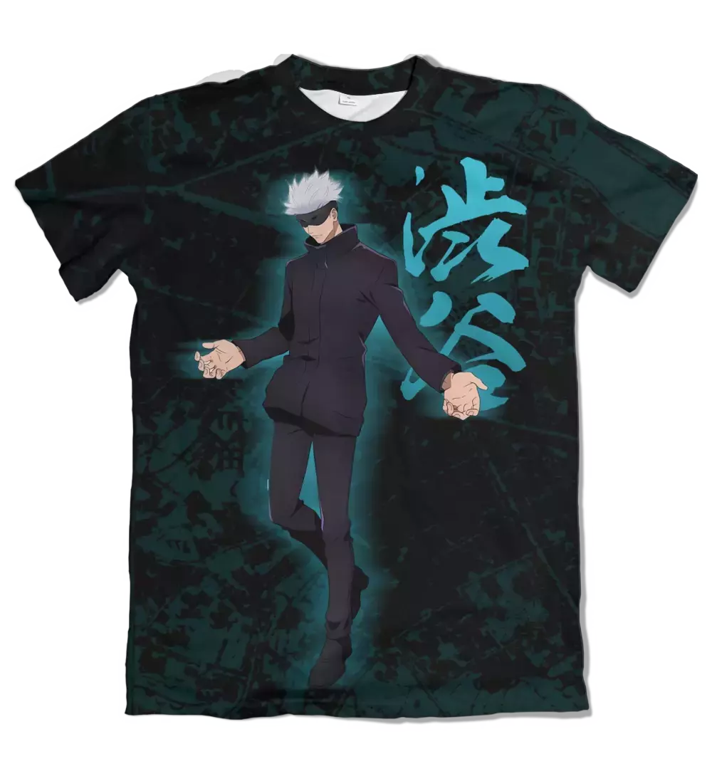 Camiseta Jujutsu Kaisen Shibuya Satoru Gojo Dry-Fit Premium Unissex