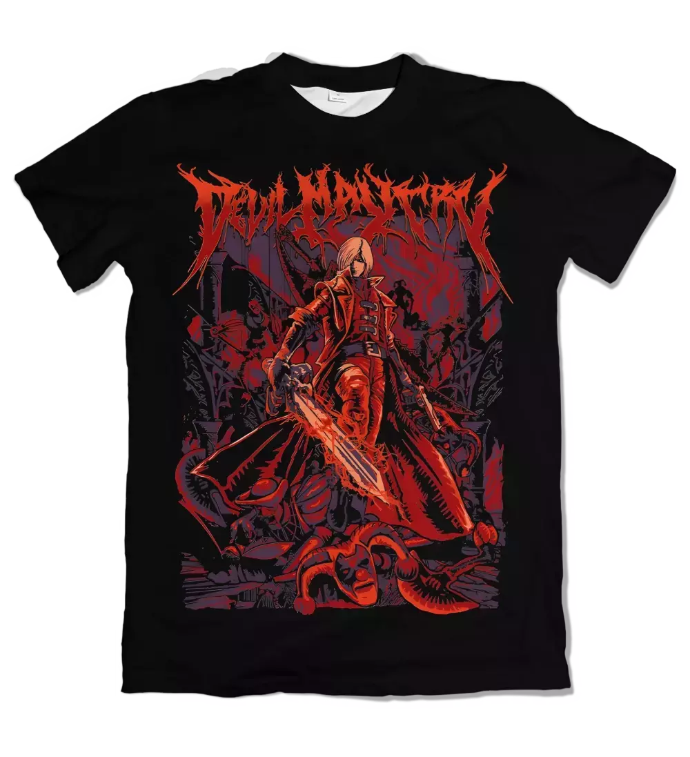 Camiseta Devil May Cry Dante Frontal Dry-Fit Premium Unissex