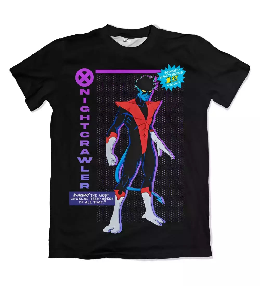 Camiseta X-Men Noturno Dry-Fit Premium Unissex