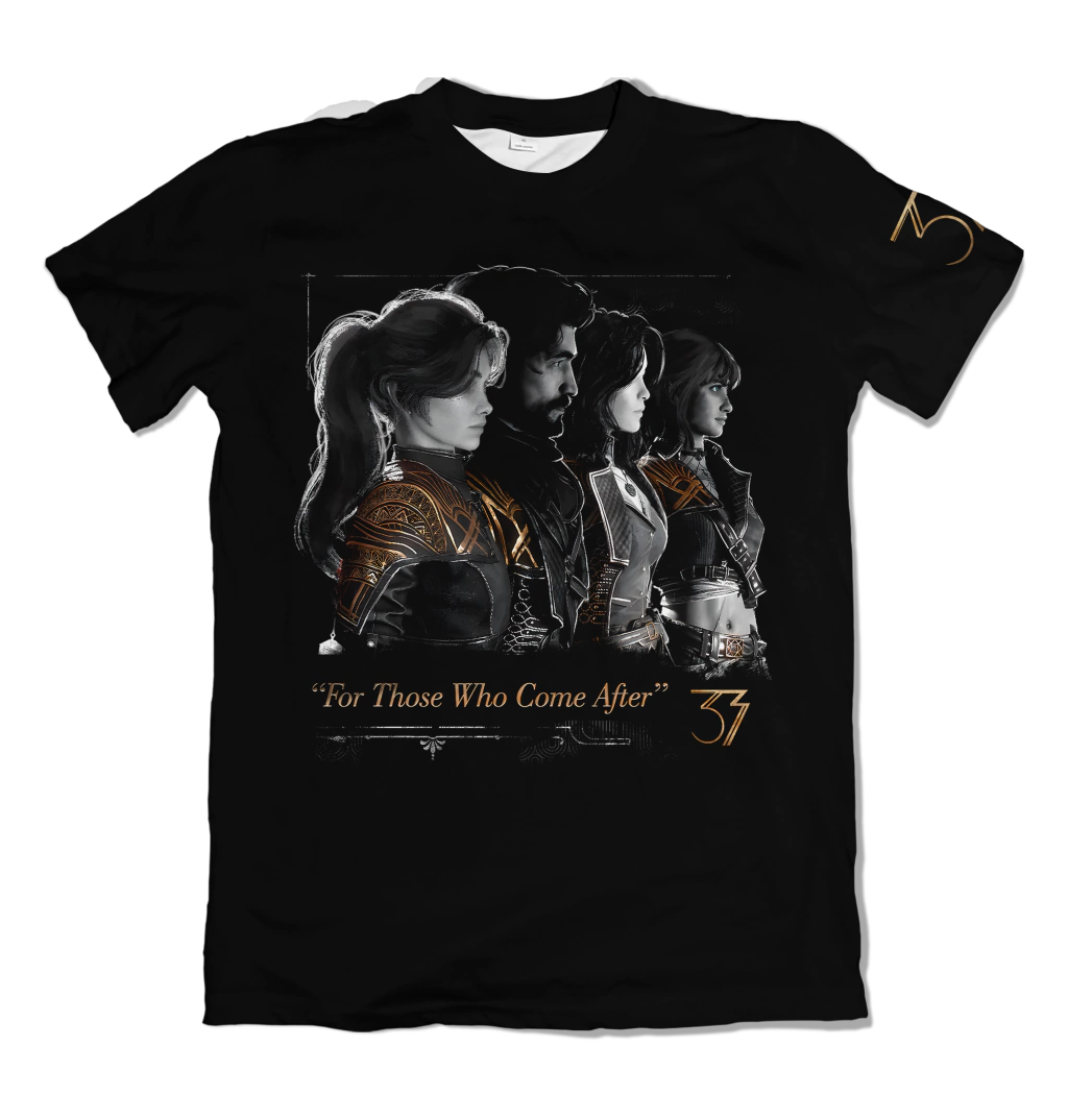 Camiseta Clair Obscur Grupo Principal Dry-Fit Premium Unissex