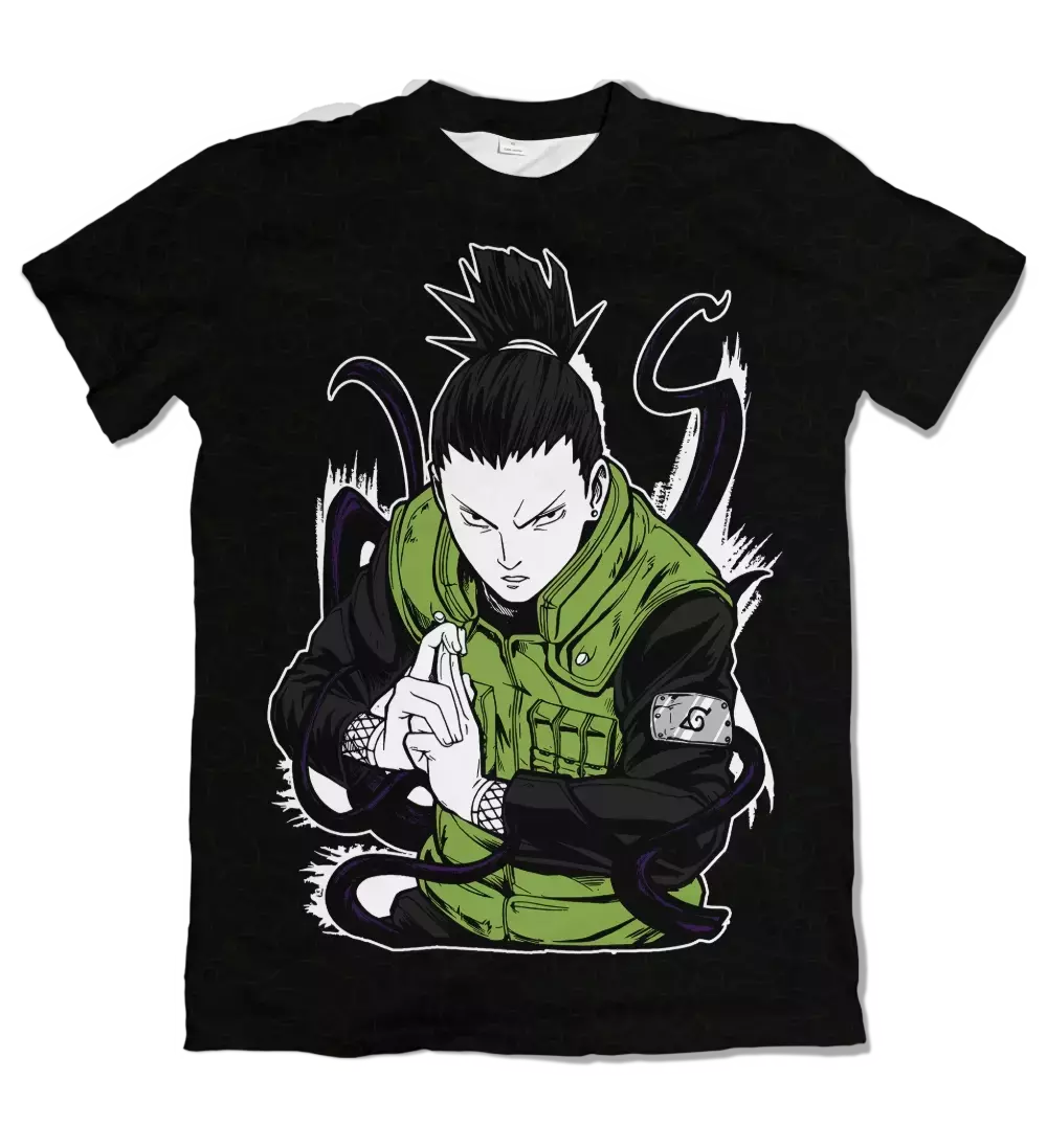 Camiseta Naruto INK Shadow Dry-Fit Premium Unissex