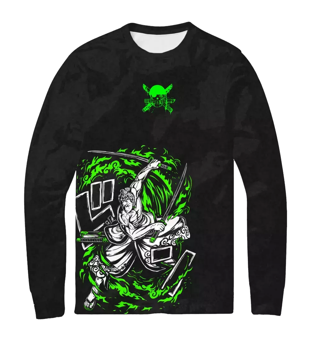 Camiseta One Piece Pirata Verde Dry-Fit Premium Unissex