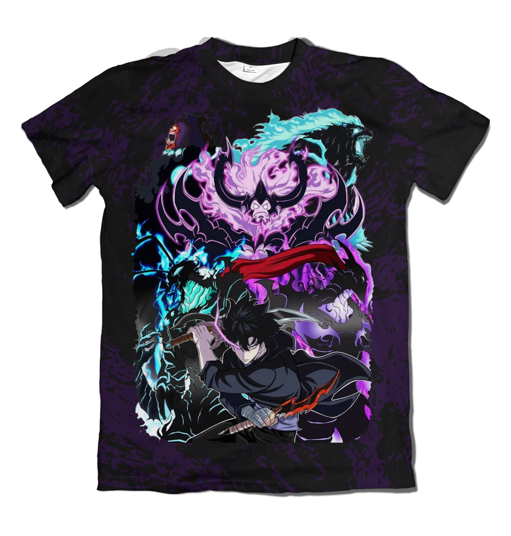 Camiseta Solo Leveling Battle Dry-Fit Premium Unissex