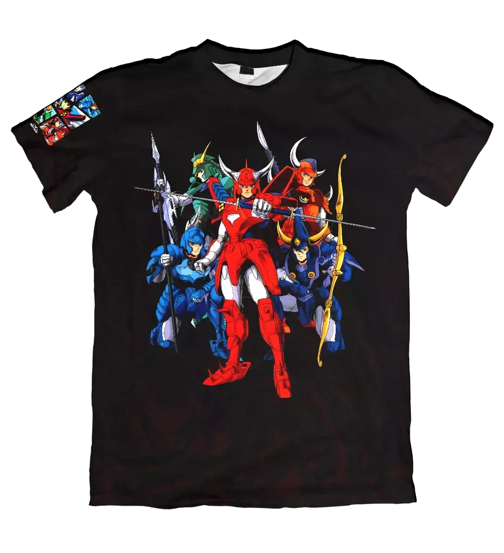 Camiseta Nostalgia Samurai Warriors 1 Dry-Fit Premium Unissex