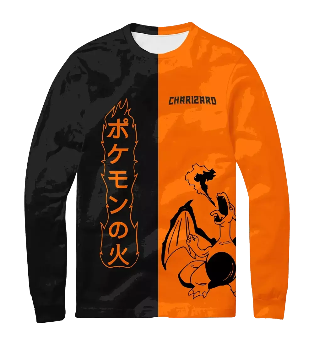 Camiseta Pokémon Charizard 2 Dry-Fit Premium Unissex