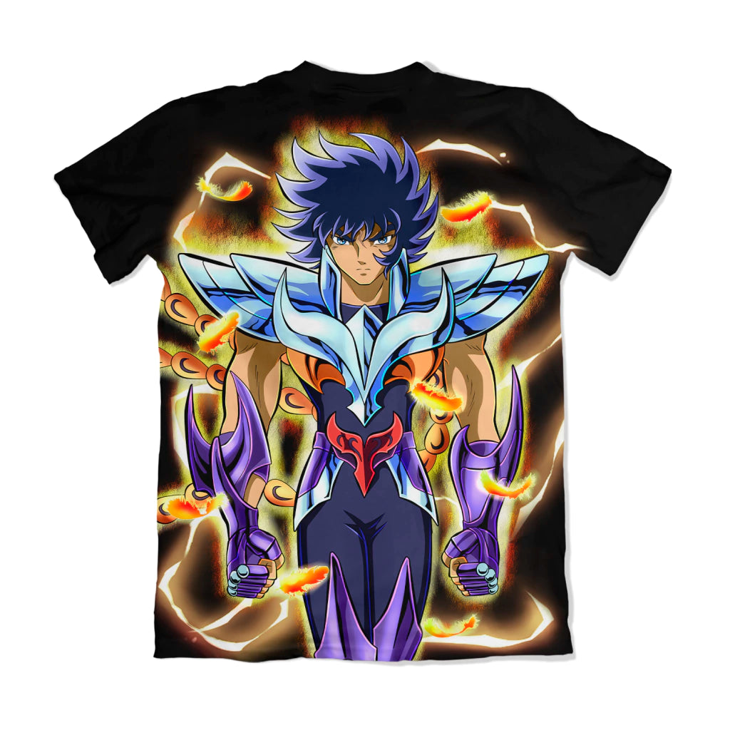 Camiseta Cavaleiros do Zodíaco Ikki Dry-Fit Premium Unissex