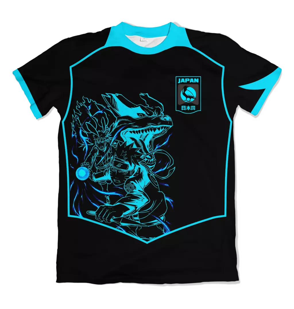 Camiseta Naruto TOTAL Ninja Especial 1 Dry-Fit Premium Unissex