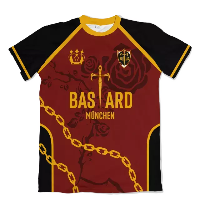 Camiseta Blue Lock Bastard Munchen Kaiser Especial Edition (Clean) Dry-Fit Premium Unissex