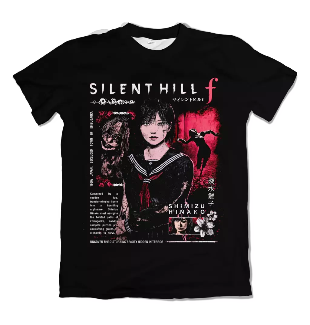 Camiseta Silent Hill Hinako Dry-Fit Premium Unissex