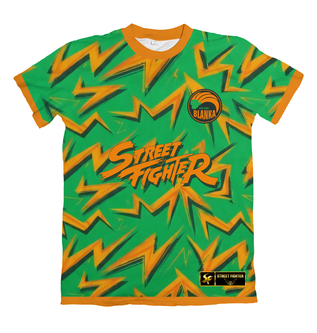Camiseta Street Fighter Blanka Edition Dry-Fit Premium Unissex