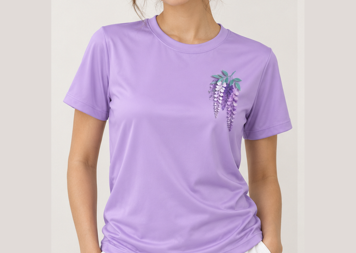 Camiseta Demon Slayer Shinobu Borboleta Castelo Infinito Dry-Fit Premium Unissex — modelo frente
