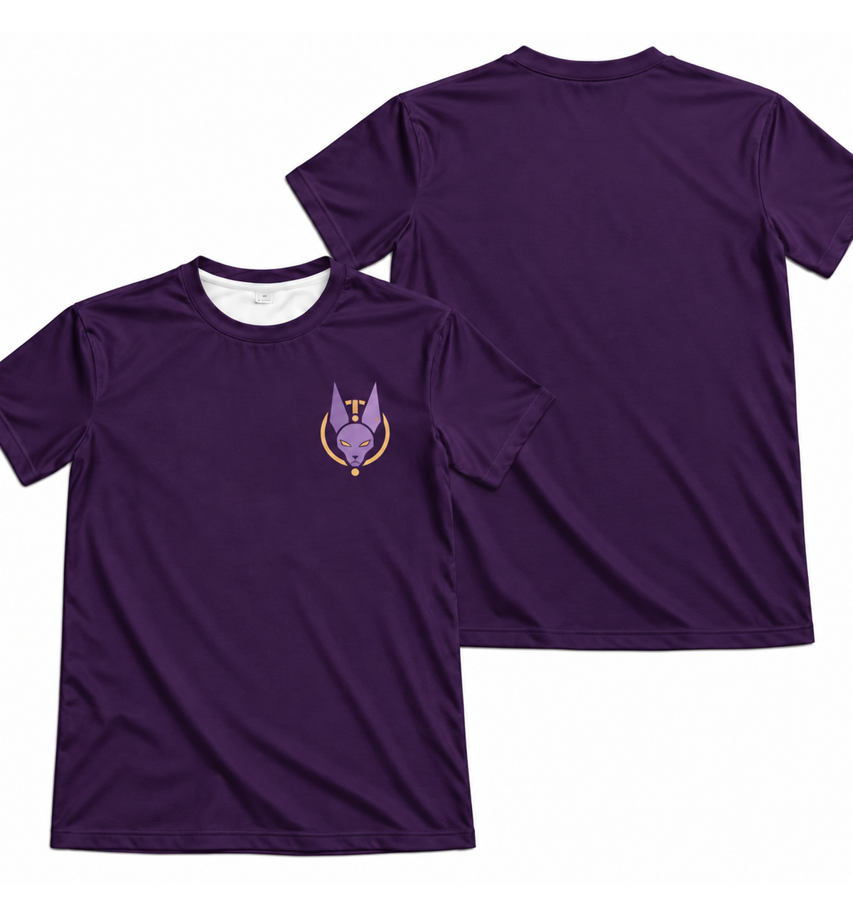 Camiseta Dragon Ball Beerus Bauhaus Era Beerus Dry-Fit Premium Unissex