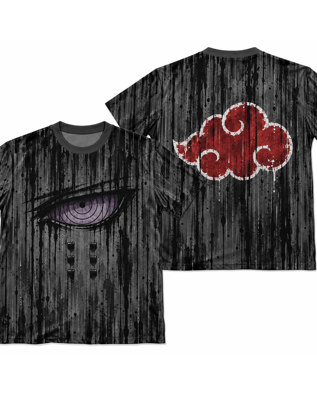 Camiseta Naruto Pain Rinnegan Chakra Dry-Fit Premium Unissex
