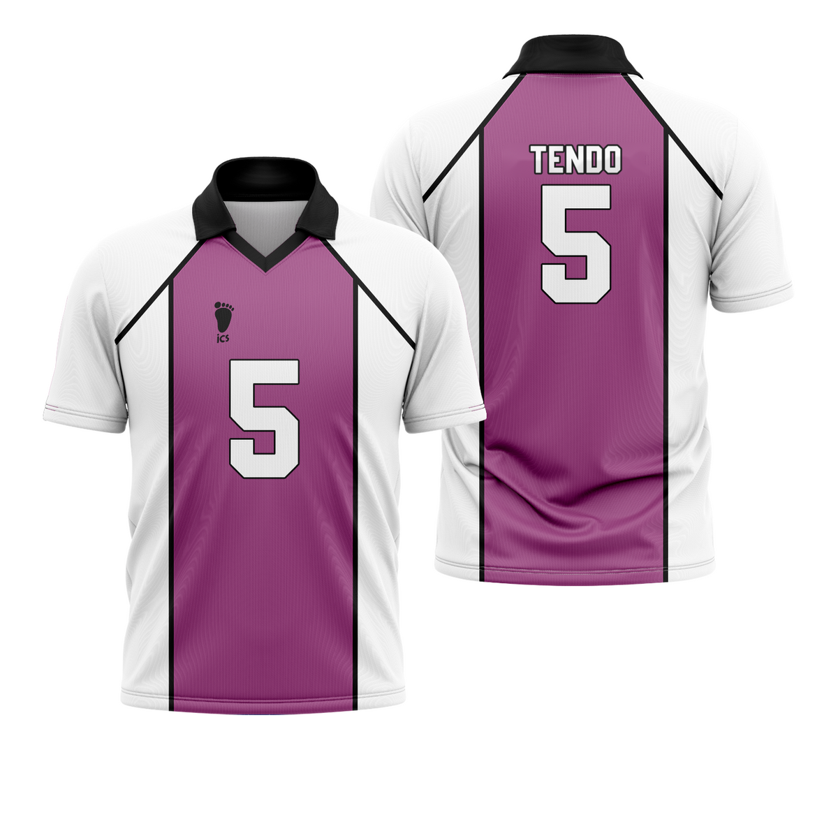 Camiseta Haikyuu Uniforme Shiratorizawa Mod 1 Dry-Fit Premium Unissex