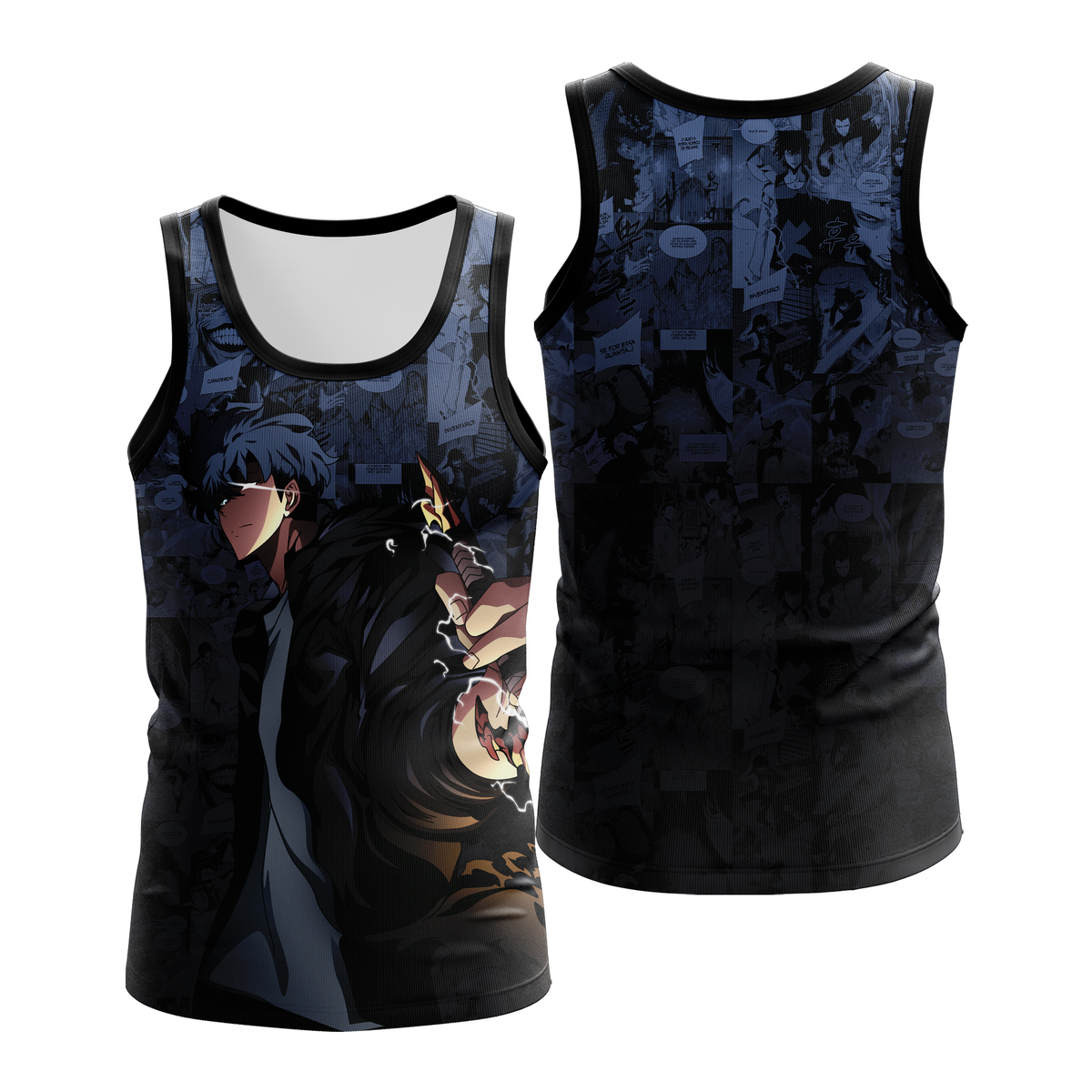 Regata Solo Leveling Sung Jinwoo 1 Dry-Fit Premium Unissex