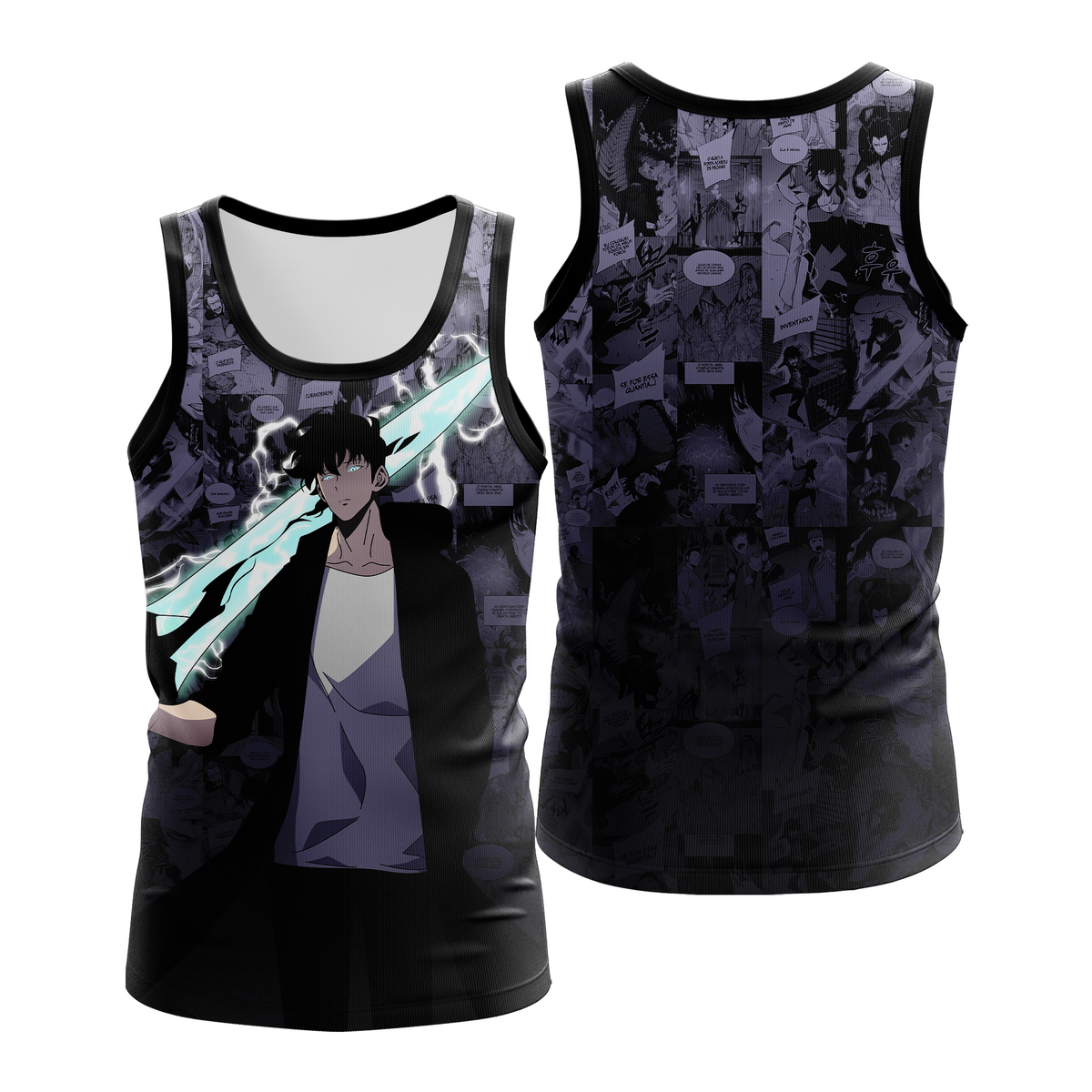 Regata Solo Leveling Sung Jinwoo 3 Dry-Fit Premium Unissex