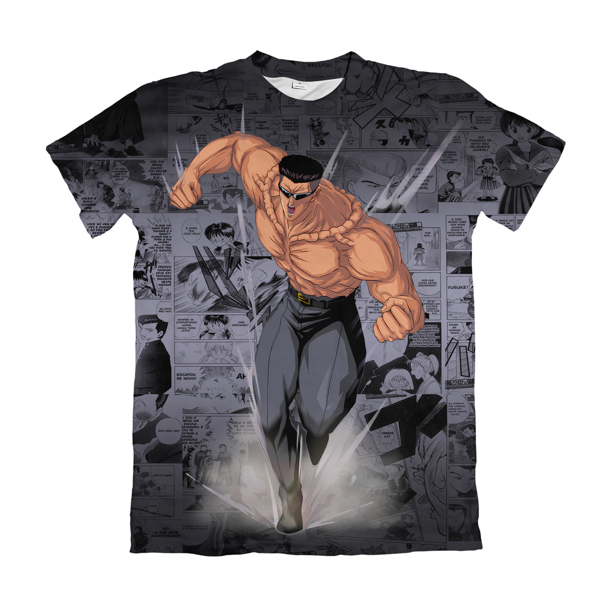Camiseta Yu Yu Hakusho Toguro Dry-Fit Premium Unissex
