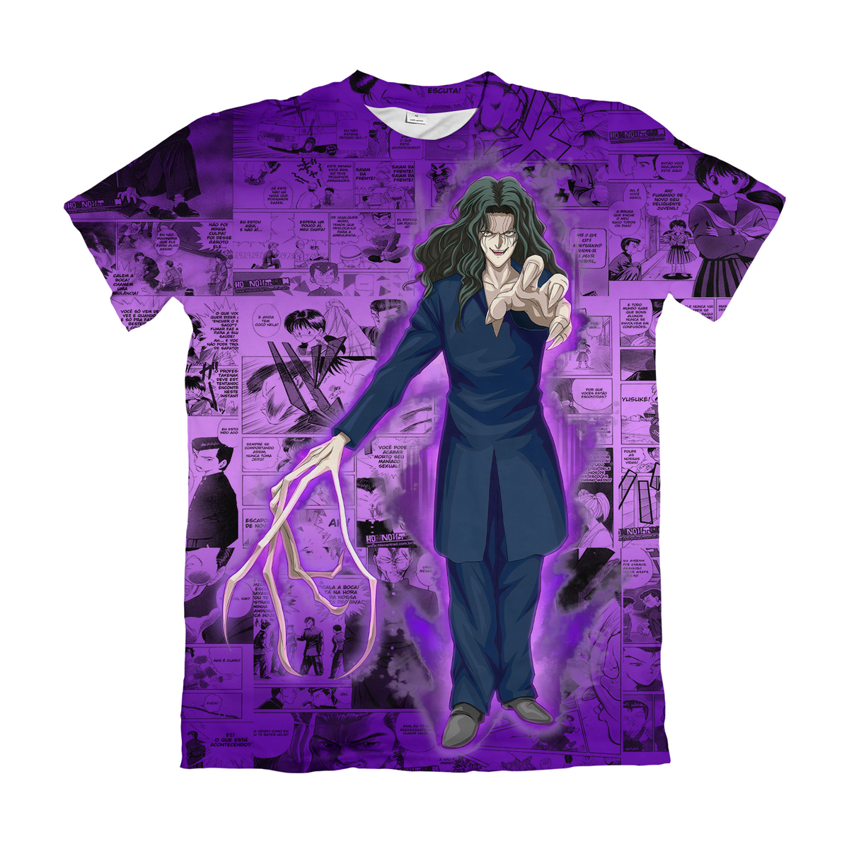 Camiseta Yu Yu Hakusho Sensui Dry-Fit Premium Unissex