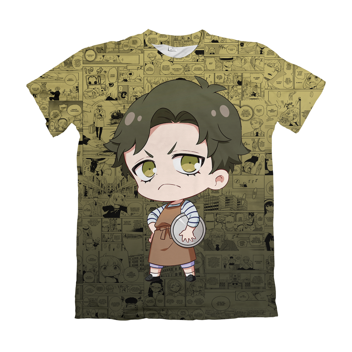 Camiseta Spy x Family Damian Chibi Dry-Fit Premium Unissex