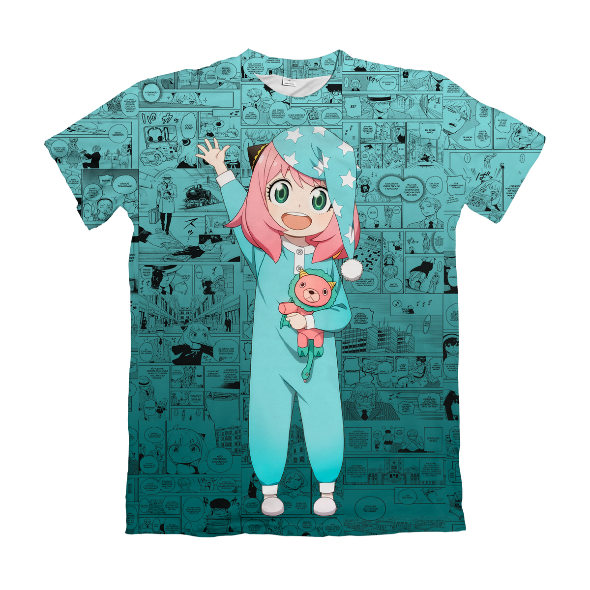 Camiseta Spy x Family Anya Pijama Dry-Fit Premium Unissex
