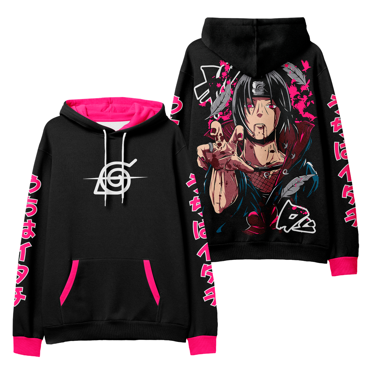 Moletom Naruto Itachi Uchiha Premium Unissex