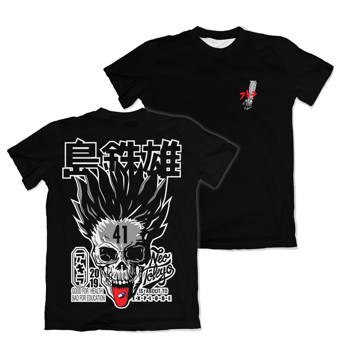 Camiseta Akira Tetsuo Shima Dry-Fit Premium Unissex