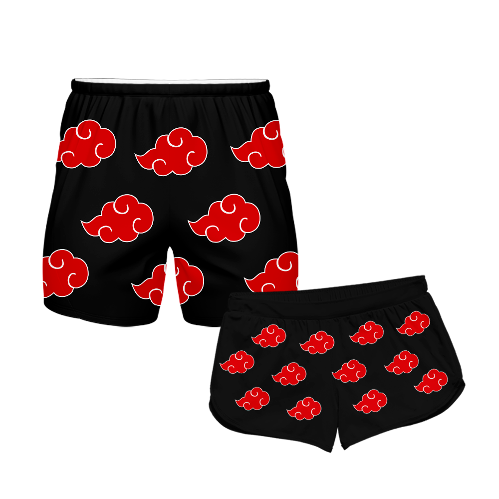 Short Naruto Akatsuki Mod 1 Premium Unissex