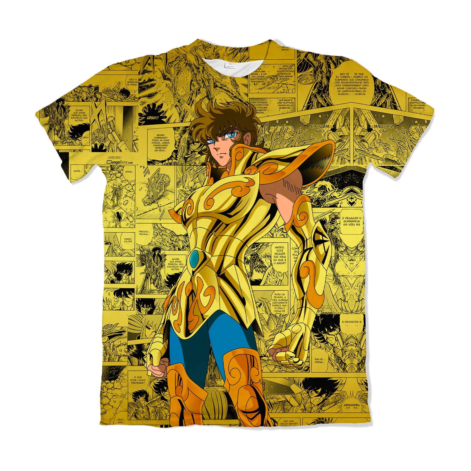 Camiseta Cavaleiros Do Zodiaco Exclusiva Leao – Dry-Fit Premium Unissex | Swit Store