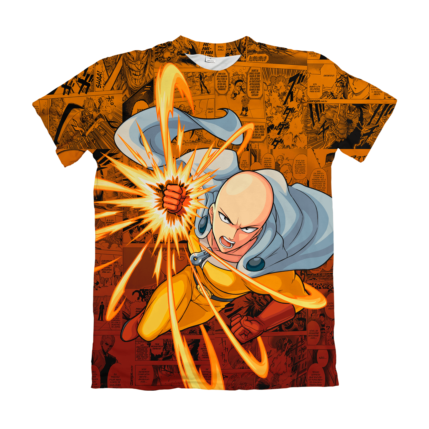 Camiseta One Punch Man Modelo – Dry-Fit Premium Unissex | Swit Store