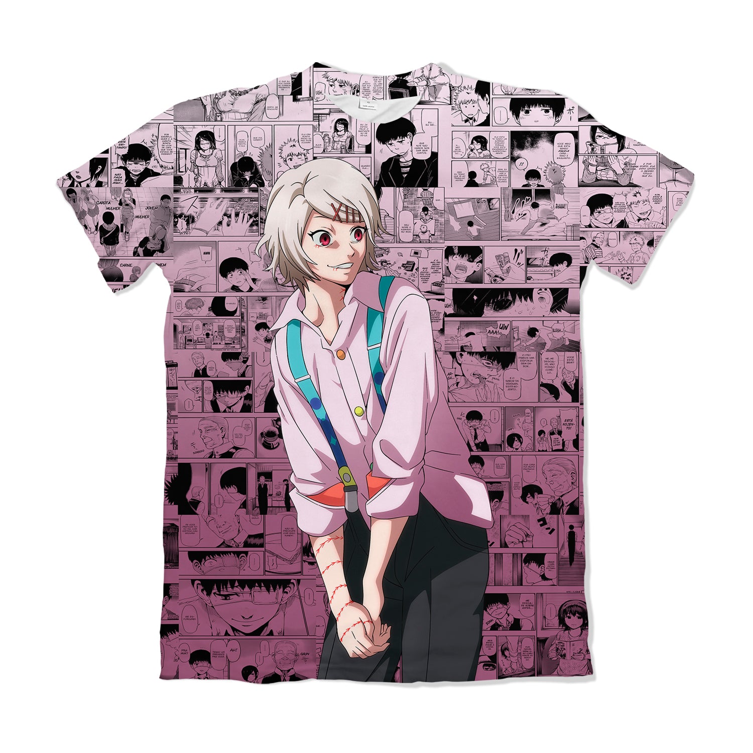 Camiseta Tokyo Ghoul Juuzou Suzuya – Dry-Fit Premium Unissex | Swit Store