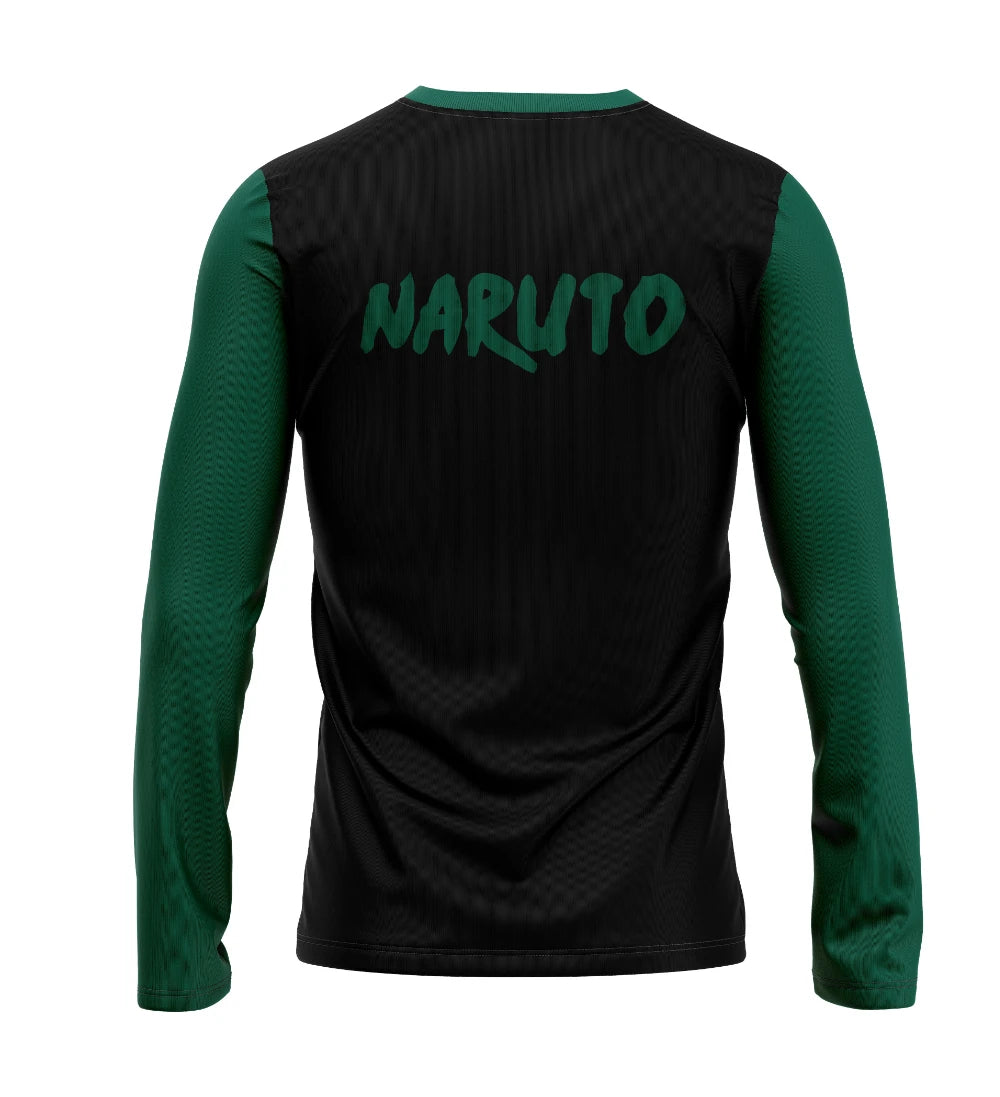Camisa Manga Longa Naruto Minato 2 Dry-Fit Premium Unissex