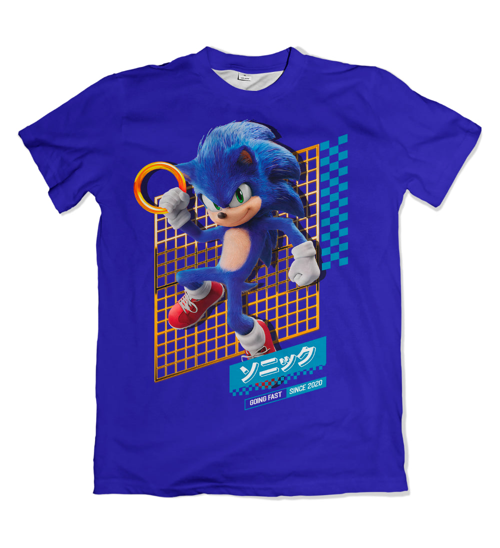 Camiseta Sonic O Filme Sonic Padronizado Frente – Dry-Fit Premium Unissex | Swit Store