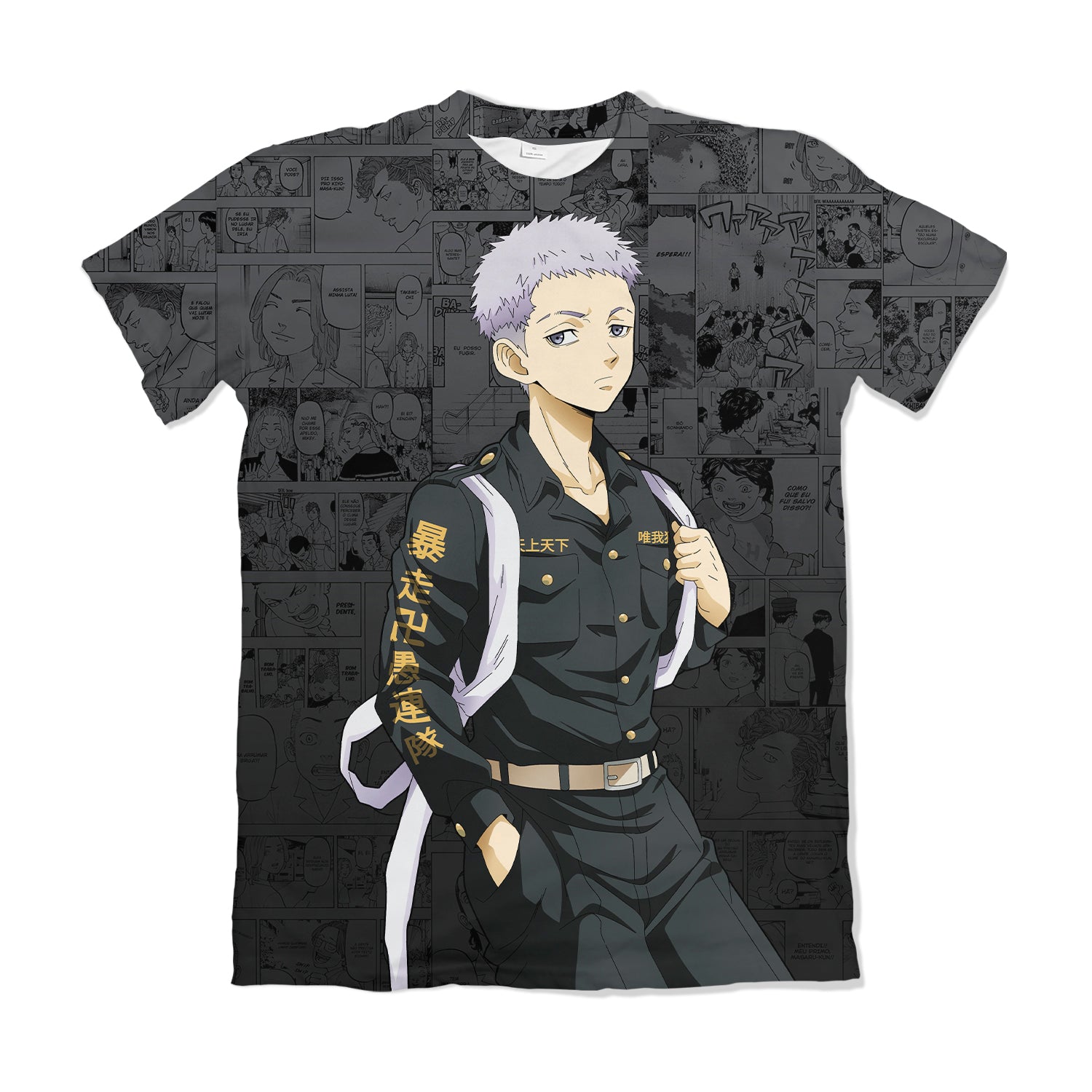 Camiseta Tokyo Revengers Takashi Mitsuya – Dry-Fit Premium Unissex | Swit Store